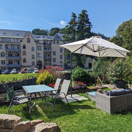Famzi - Urlaubsmagie - Familienwohnung Mit Gemeinschaftsgarten, -Sauna & -Pool Sebnitz Extérieur photo