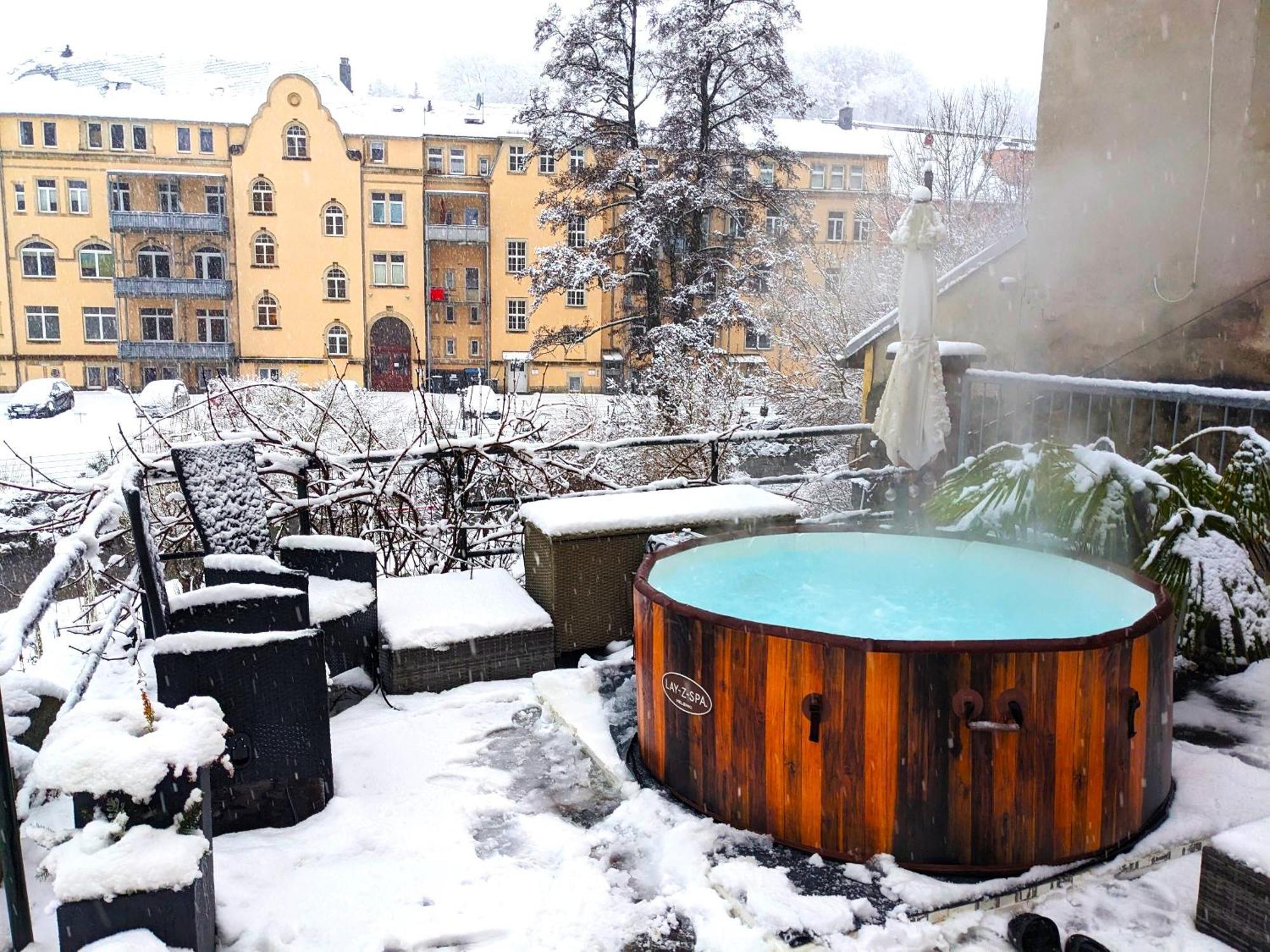 Famzi - Urlaubsmagie - Familienwohnung Mit Gemeinschaftsgarten, -Sauna & -Pool Sebnitz Extérieur photo